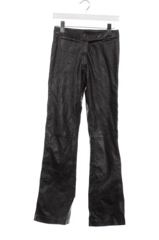 Дамски кожен панталон Gipsy, Размер XS, Цвят Черен, Цена 64,32 лв.