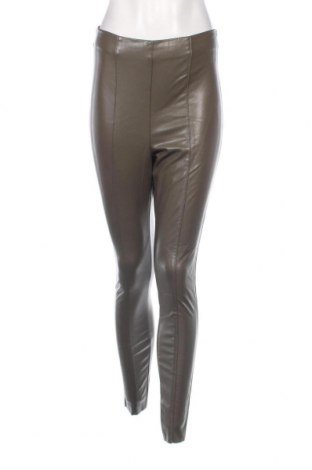 Pantaloni de piele pentru damă H&M, Mărime M, Culoare Verde, Preț 28,22 Lei
