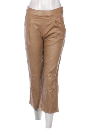 Γυναικείο παντελόνι δερμάτινο La Fee Maraboutee, Μέγεθος S, Χρώμα Καφέ, Τιμή 11,29 €