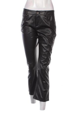 Γυναικείο παντελόνι δερμάτινο Liu Jo, Μέγεθος M, Χρώμα Μαύρο, Τιμή 43,32 €