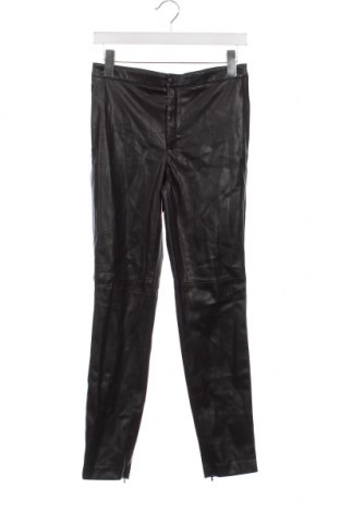 Pantaloni de piele pentru damă Mango, Mărime S, Culoare Negru, Preț 7,89 Lei
