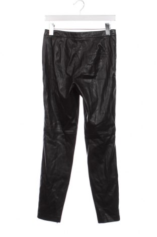 Pantaloni de piele pentru damă Mango, Mărime S, Culoare Negru, Preț 7,89 Lei
