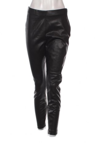 Γυναικείο παντελόνι δερμάτινο Mango, Μέγεθος M, Χρώμα Μαύρο, Τιμή 6,06 €