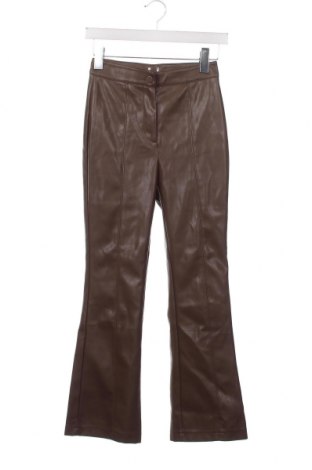 Γυναικείο παντελόνι δερμάτινο Sinsay, Μέγεθος S, Χρώμα Καφέ, Τιμή 7,56 €