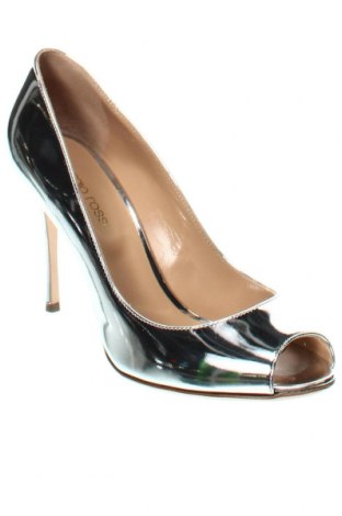 Γυναικεία παπούτσια Sergio Rossi, Μέγεθος 37, Χρώμα Ασημί, Τιμή 108,56 €