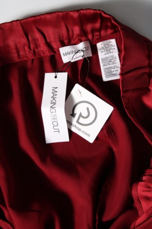 Дамски панталон, Размер 3XL, Цвят Червен, Цена 25,30 лв.