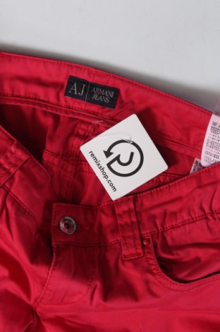 Pantaloni de femei Armani Jeans, Mărime M, Culoare Roșu, Preț 285,71 Lei