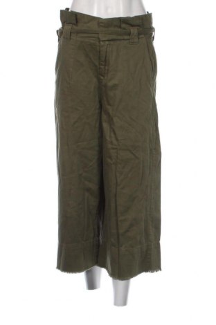 Pantaloni de femei Bershka, Mărime S, Culoare Verde, Preț 44,40 Lei