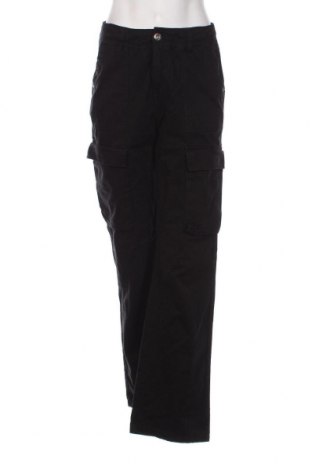 Pantaloni de femei Bershka, Mărime S, Culoare Negru, Preț 34,34 Lei