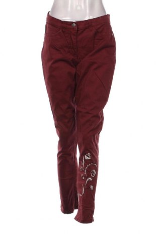 Pantaloni de femei Bpc Bonprix Collection, Mărime L, Culoare Roșu, Preț 92,74 Lei