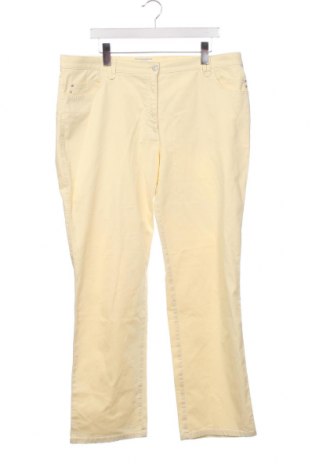 Γυναικείο παντελόνι Brax, Μέγεθος XXL, Χρώμα Κίτρινο, Τιμή 25,00 €