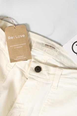 Γυναικείο παντελόνι Brownie, Μέγεθος XS, Χρώμα Λευκό, Τιμή 75,26 €