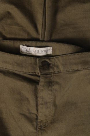 Pantaloni de femei Clockhouse, Mărime XS, Culoare Verde, Preț 14,31 Lei
