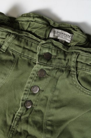 Pantaloni de femei Clockhouse, Mărime XS, Culoare Verde, Preț 33,39 Lei