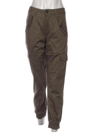 Pantaloni de femei Clockhouse, Mărime S, Culoare Verde, Preț 95,39 Lei