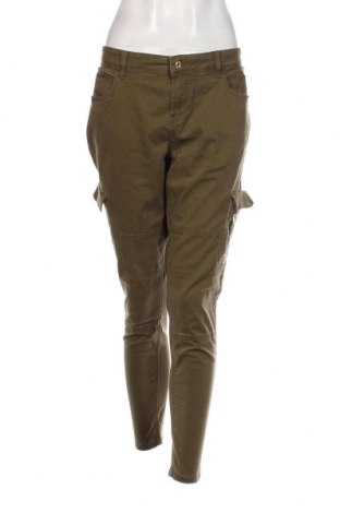 Pantaloni de femei Clockhouse, Mărime L, Culoare Verde, Preț 32,43 Lei