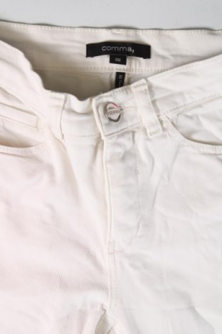 Γυναικείο παντελόνι Comma,, Μέγεθος XXS, Χρώμα Εκρού, Τιμή 4,55 €