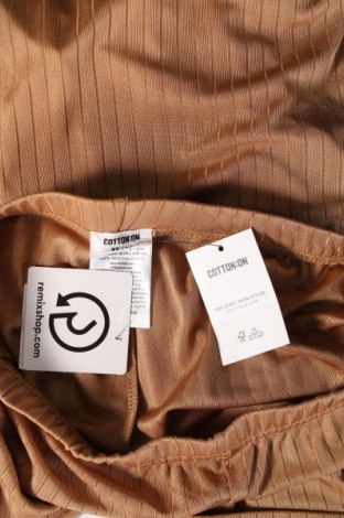 Dámské kalhoty  Cotton On, Velikost XS, Barva Hnědá, Cena  247,00 Kč