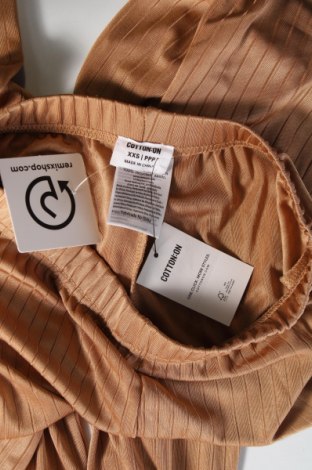 Дамски панталон Cotton On, Размер XXS, Цвят Кафяв, Цена 16,56 лв.