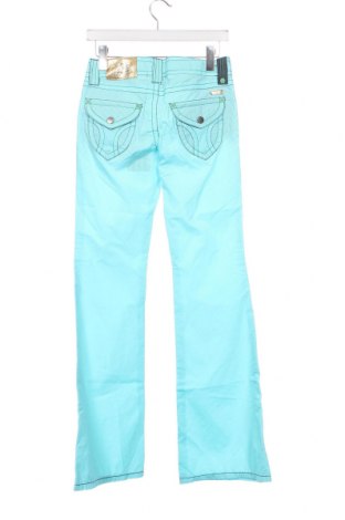 Дамски панталон Custo Barcelona, Размер XS, Цвят Син, Цена 28,65 лв.