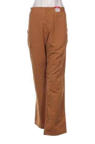 Pantaloni de femei Decathlon, Mărime XL, Culoare Maro, Preț 203,95 Lei