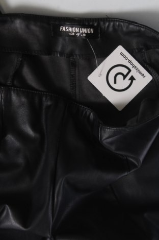 Γυναικείο παντελόνι Fashion Union, Μέγεθος M, Χρώμα Μαύρο, Τιμή 3,71 €