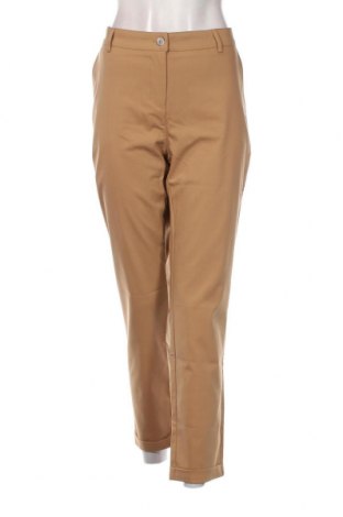 Γυναικείο παντελόνι Fiorella Rubino, Μέγεθος L, Χρώμα  Μπέζ, Τιμή 40,64 €