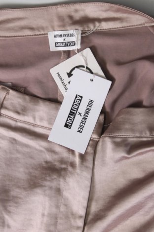 Pantaloni de femei Hoermanseder x About You, Mărime XL, Culoare Bej, Preț 221,94 Lei