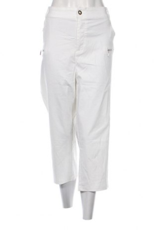 Γυναικείο παντελόνι Janina, Μέγεθος 3XL, Χρώμα Λευκό, Τιμή 14,12 €