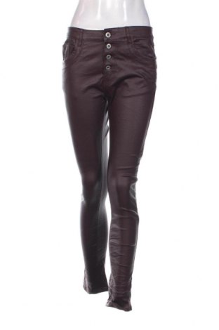 Дамски панталон Jewelly, Размер M, Цвят Червен, Цена 8,41 лв.