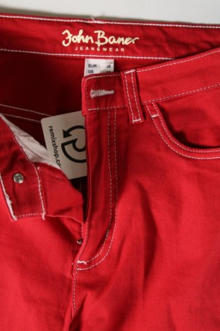 Dámské kalhoty  John Baner, Velikost M, Barva Červená, Cena  462,00 Kč