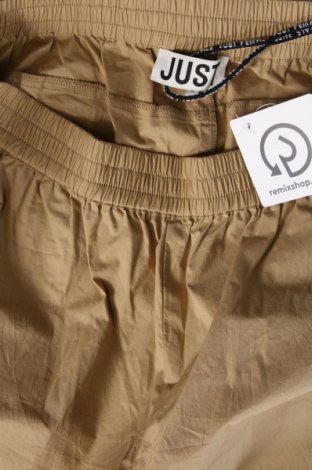 Γυναικείο παντελόνι Just Female, Μέγεθος M, Χρώμα  Μπέζ, Τιμή 16,37 €