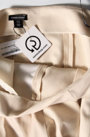 Дамски панталон Karen Millen, Размер XL, Цвят Екрю, Цена 164,00 лв.