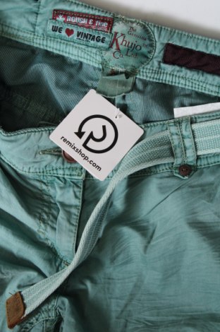Дамски панталон Khujo, Размер M, Цвят Зелен, Цена 96,36 лв.