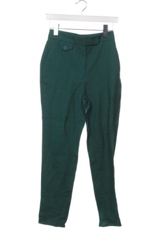 Дамски панталон LCW, Размер XS, Цвят Зелен, Цена 14,79 лв.