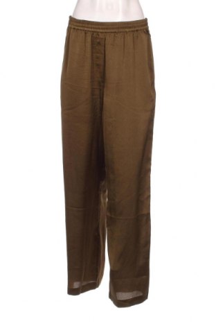 Дамски панталон LeGer By Lena Gercke X About you, Размер L, Цвят Зелен, Цена 21,75 лв.