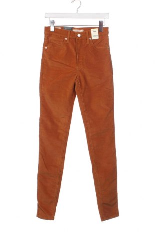 Дамски панталон Levi's, Размер XS, Цвят Оранжев, Цена 51,10 лв.