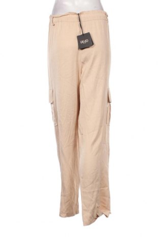 Дамски панталон Liu Jo, Размер XL, Цвят Бежов, Цена 41,00 лв.