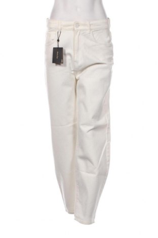 Дамски панталон Massimo Dutti, Размер M, Цвят Екрю, Цена 87,60 лв.