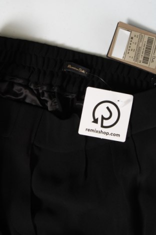 Дамски панталон Massimo Dutti, Размер XS, Цвят Черен, Цена 146,00 лв.