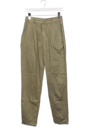 Дамски панталон Massimo Dutti, Размер S, Цвят Зелен, Цена 73,00 лв.