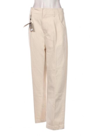 Pantaloni de femei Massimo Dutti, Mărime L, Culoare Ecru, Preț 240,13 Lei