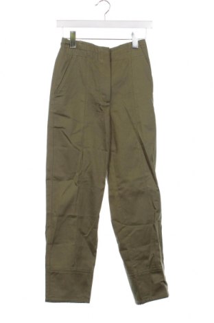 Pantaloni de femei Massimo Dutti, Mărime XS, Culoare Verde, Preț 480,26 Lei