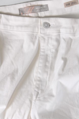 Дамски панталон Mavi, Размер XXL, Цвят Бял, Цена 60,60 лв.