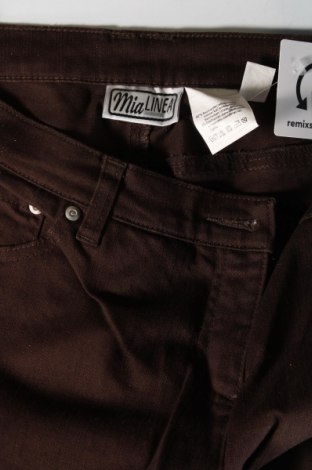 Dámské kalhoty  Mia Linea, Velikost XL, Barva Hnědá, Cena  166,00 Kč
