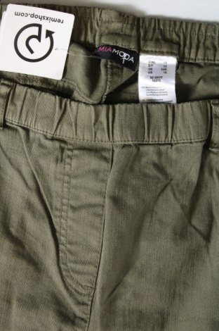 Dámské kalhoty  Mia Moda, Velikost XXL, Barva Zelená, Cena  462,00 Kč