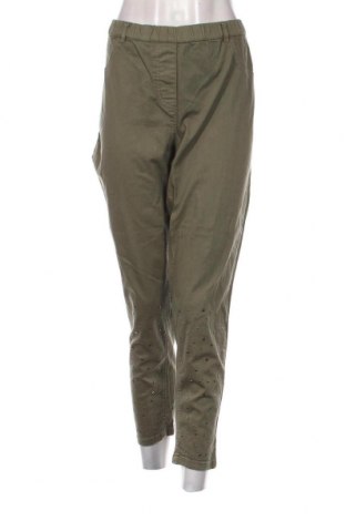 Dámské kalhoty  Mia Moda, Velikost XXL, Barva Zelená, Cena  462,00 Kč
