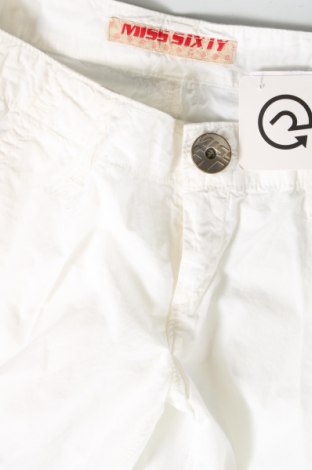 Γυναικείο παντελόνι Miss Sixty, Μέγεθος M, Χρώμα Λευκό, Τιμή 8,18 €