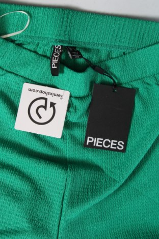 Damskie spodnie Pieces, Rozmiar XS, Kolor Zielony, Cena 143,93 zł