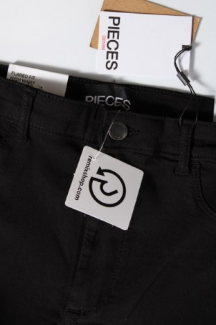 Pantaloni de femei Pieces, Mărime L, Culoare Negru, Preț 177,63 Lei